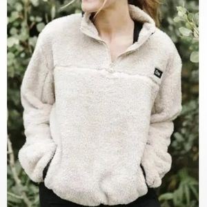 Zyia 1/4 zip pullover fleece jacket